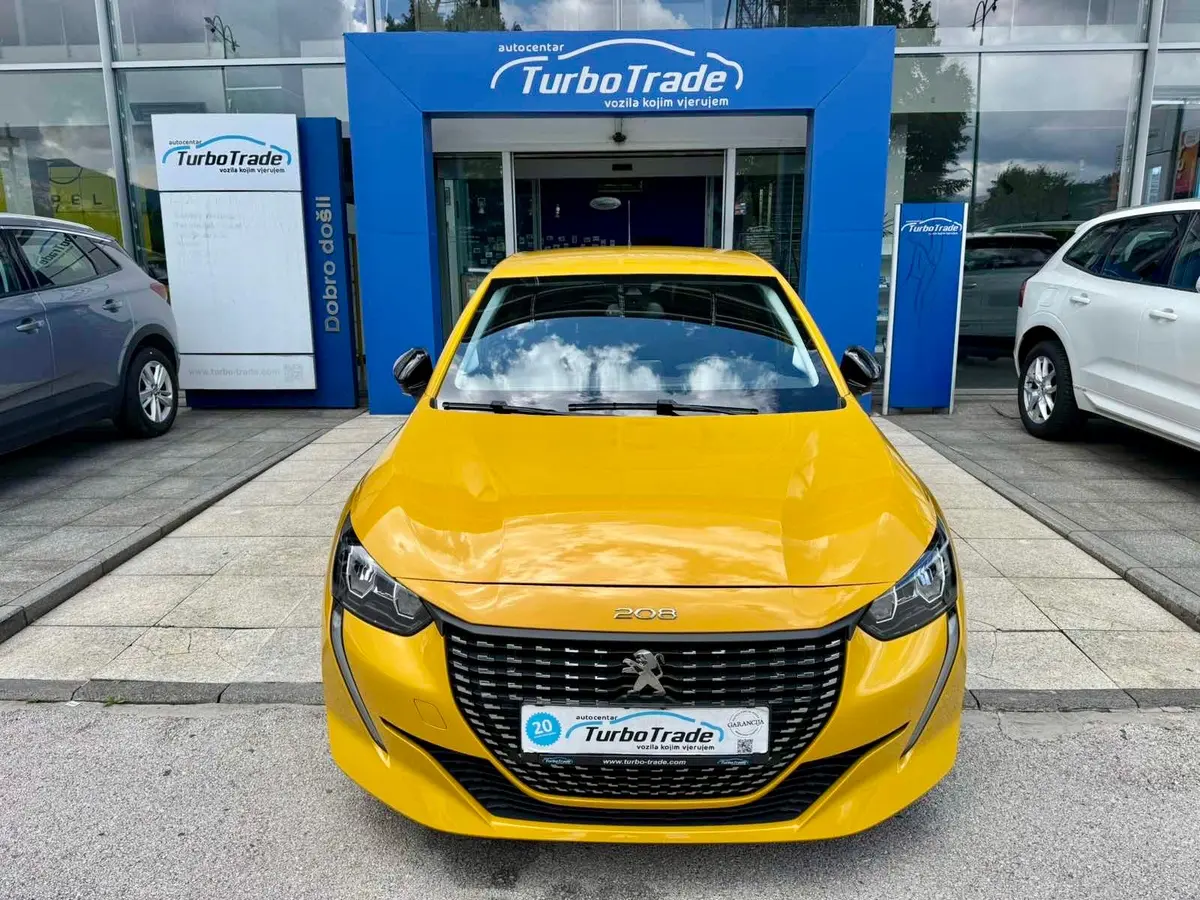 PEUGEOT 208 ALLURE 1.2 AUT/AGUEDA YELOW - 2