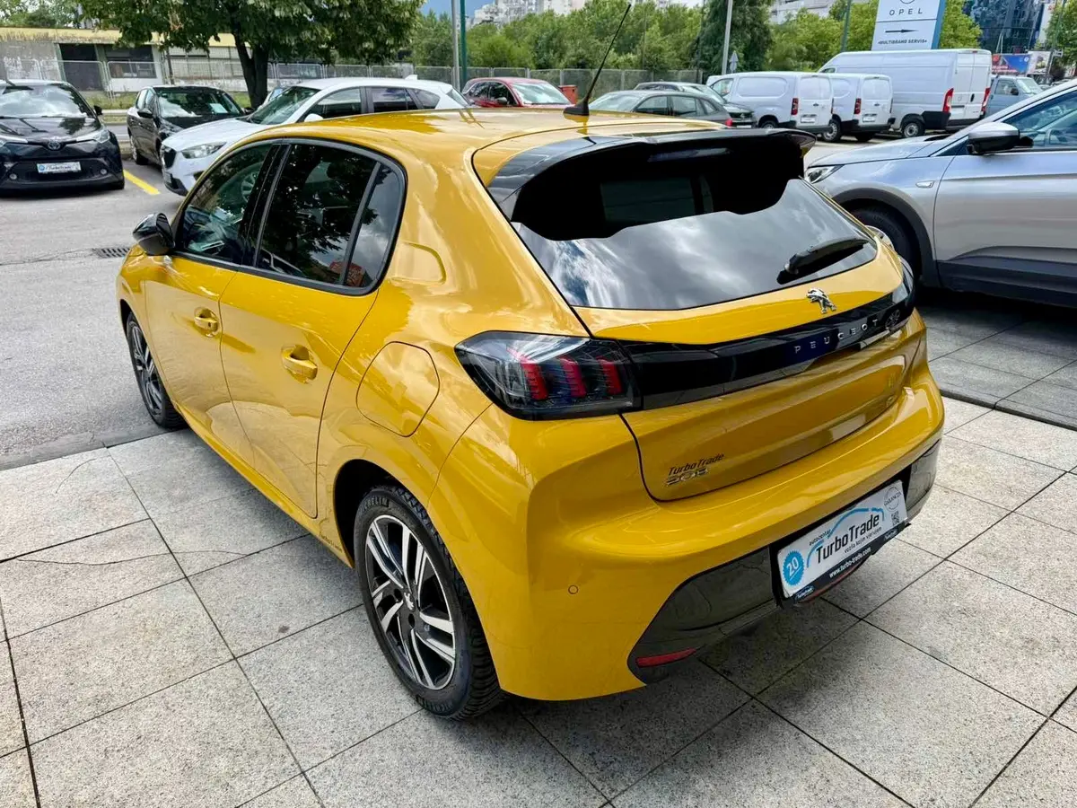 PEUGEOT 208 ALLURE 1.2 AUT/AGUEDA YELOW - 6